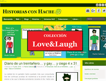 Tablet Screenshot of historiasconhache.com